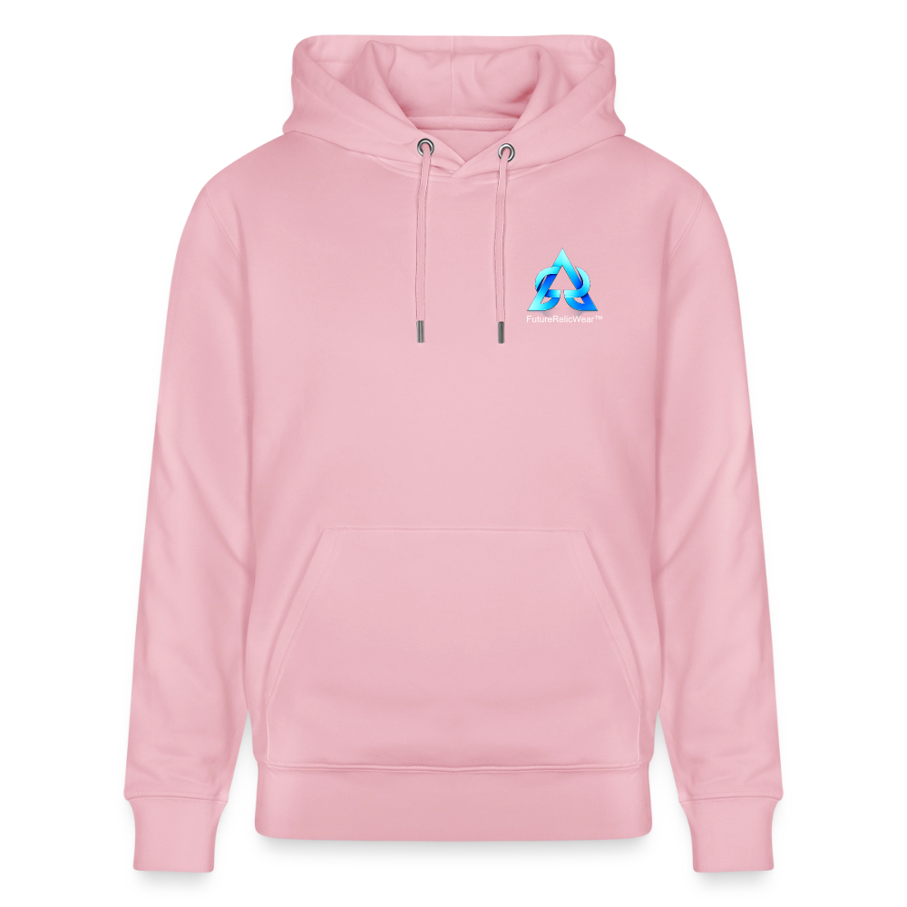 Organic Hoody - Digital Nostalgia - cotton pink