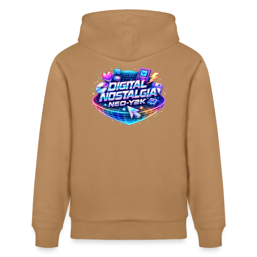Organic Hoody - Neo Y2K Revival - latte
