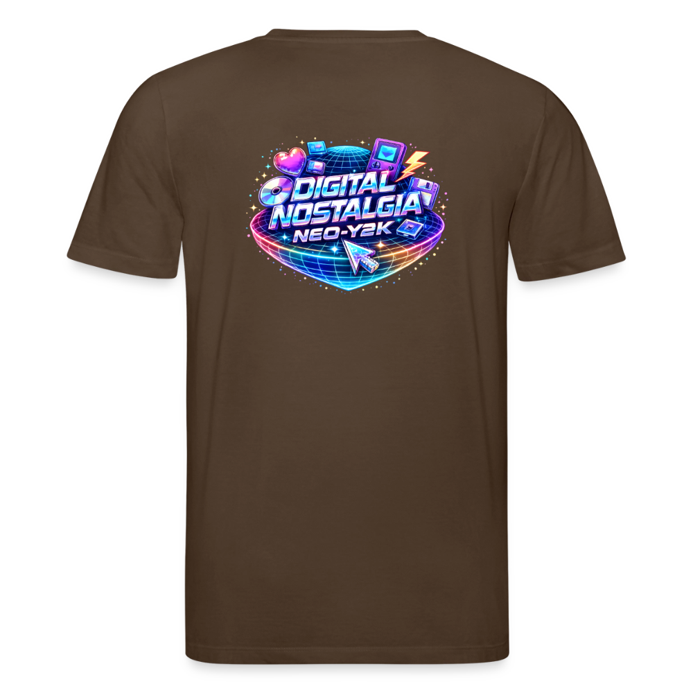 Organic T-Shirt - Neo Y2K Revival - mocha