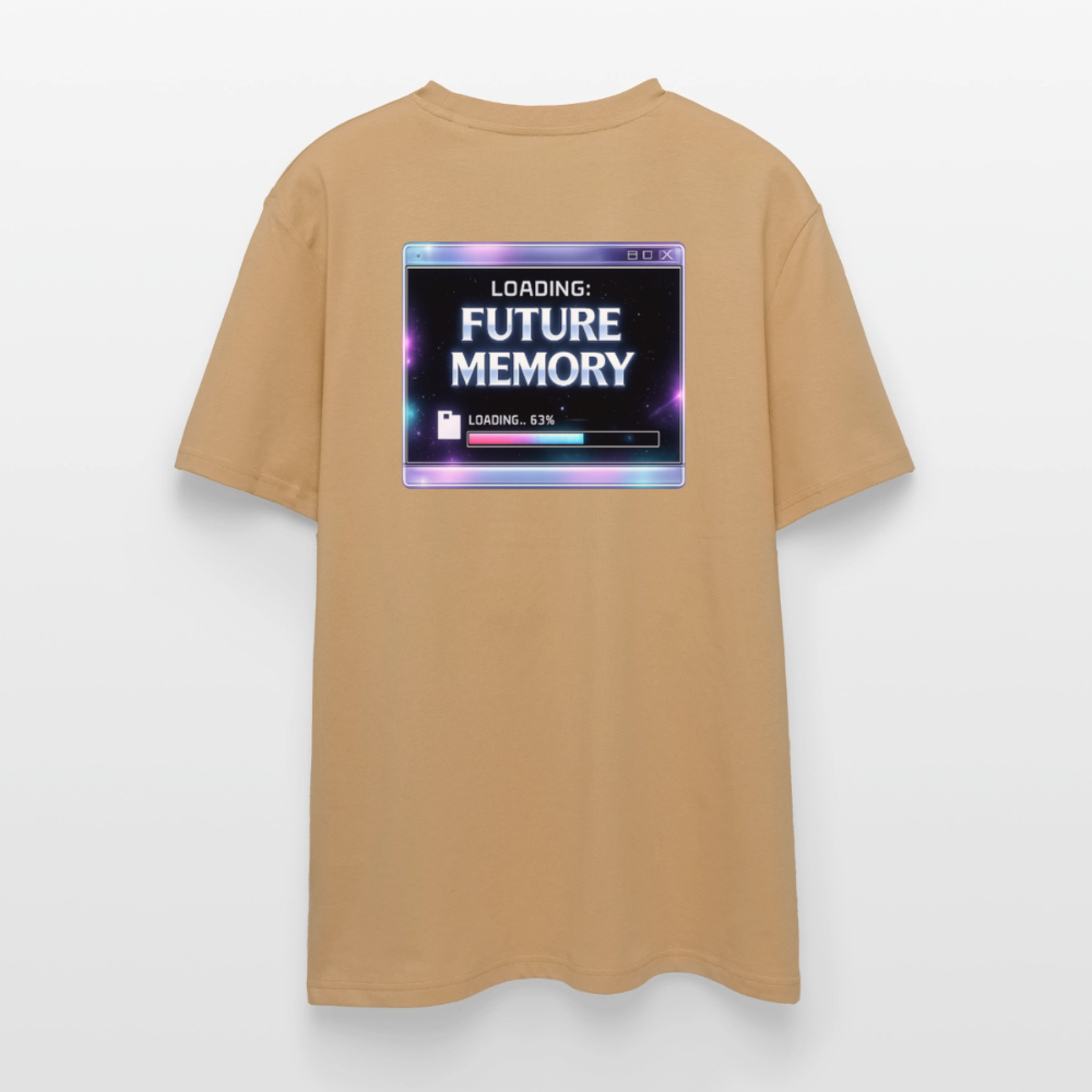 Organic T-Shirt - Future Memory - caramel 