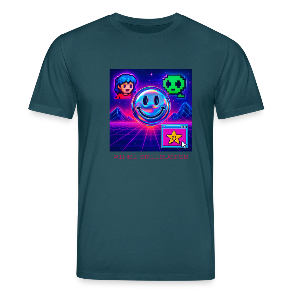 Organic T-Shirt - Retro Arcade Dream - stargazer