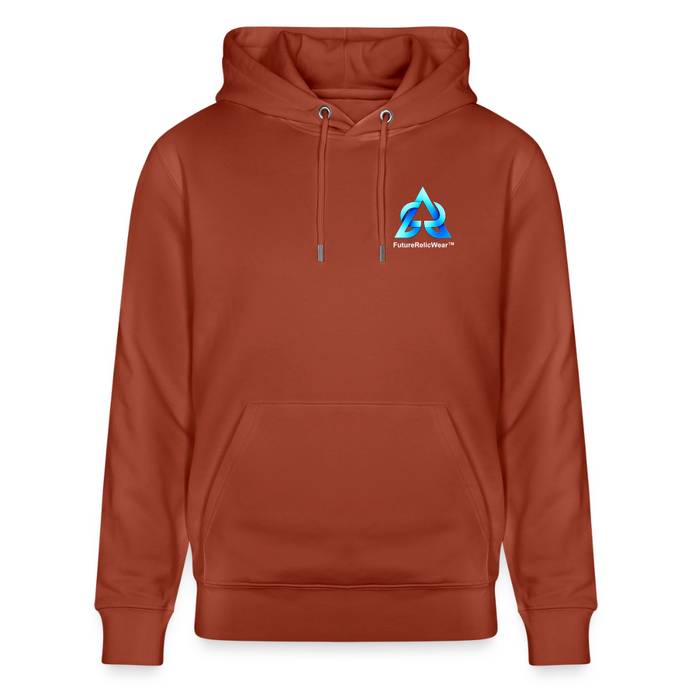 Organic Hoody - Retro Desktop - heritage brown