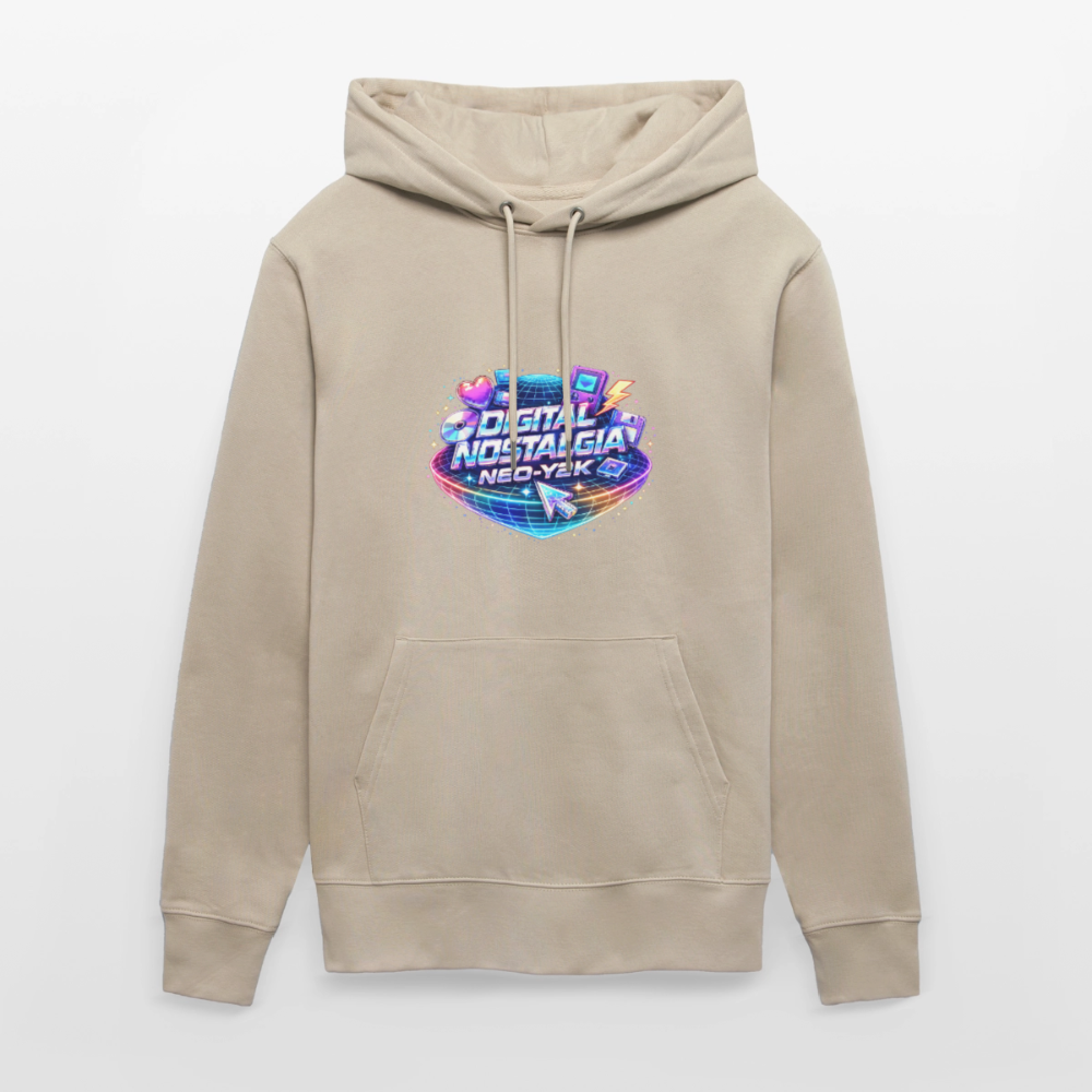 Organic Hoody - Neo Y2K Revival - beige
