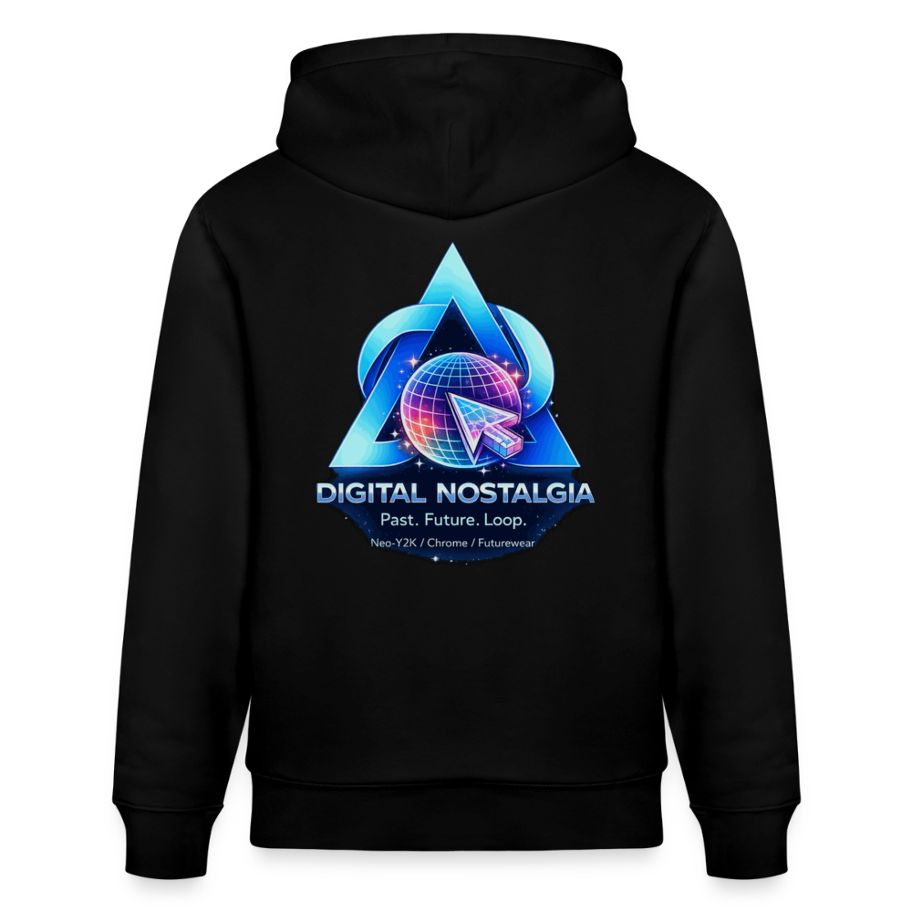 Organic Hoody - Eternal Quantum Era - black