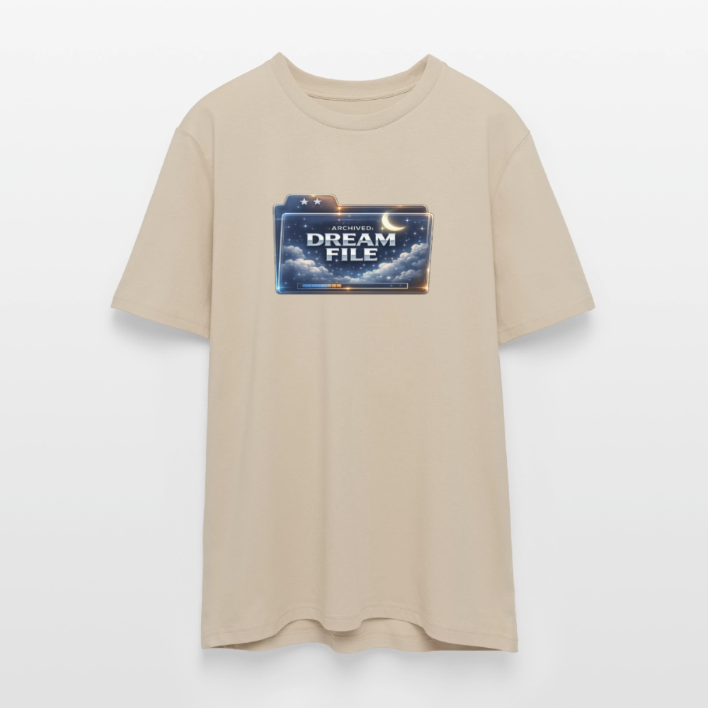 Organic T-Shirt - Archived Dream File - beige