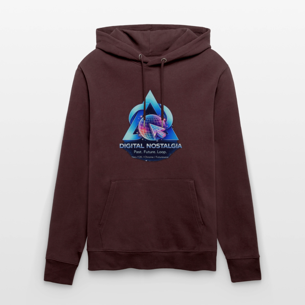 Organic Hoody - Eternal Quantum Era - maroon