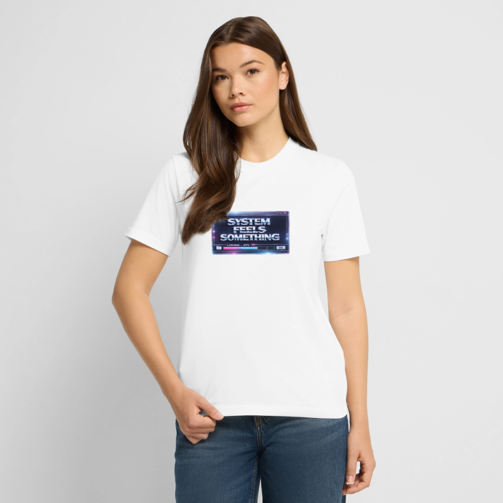 Organic T-Shirt - Sentience Loading Now - white