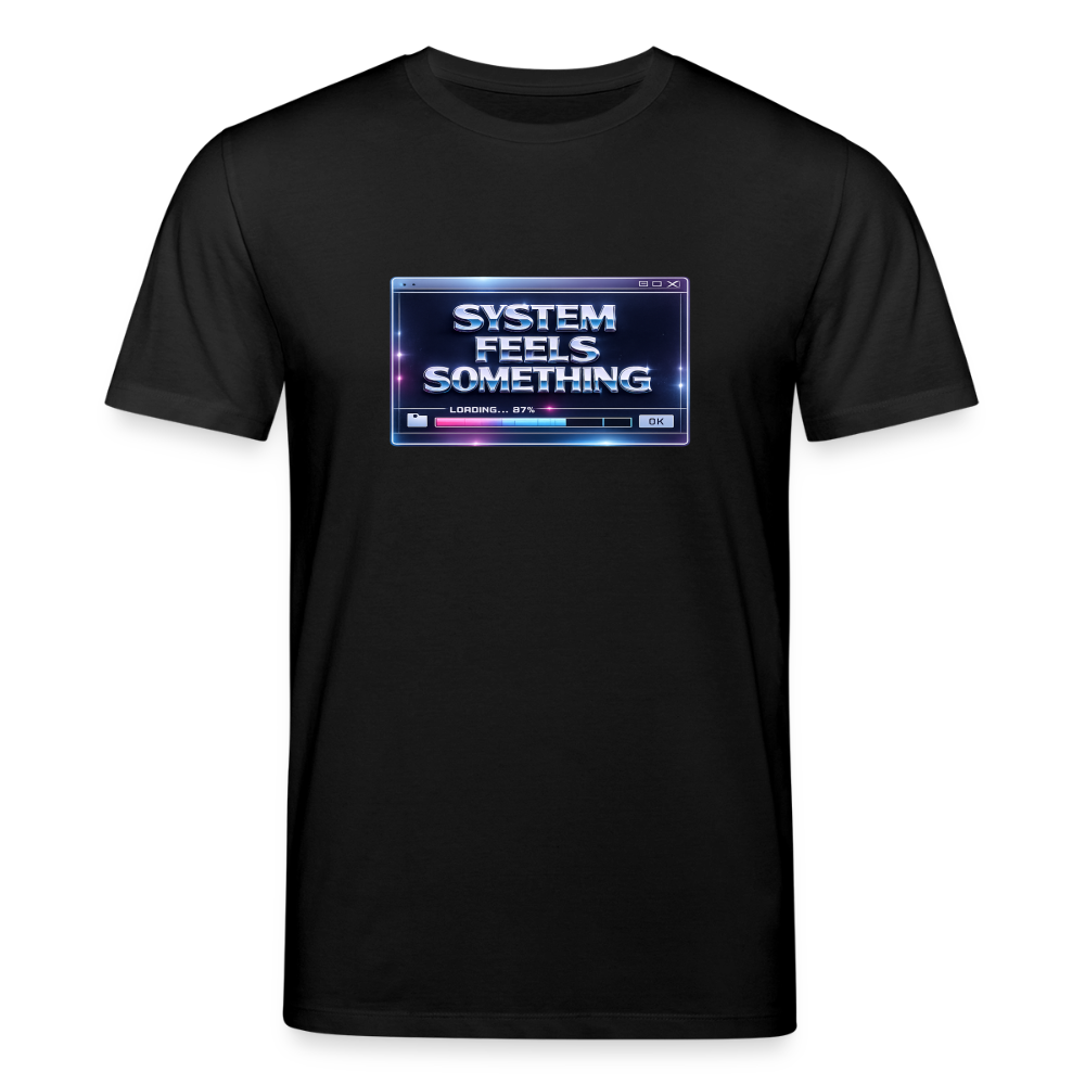Organic T-Shirt - Sentience Loading Now - black