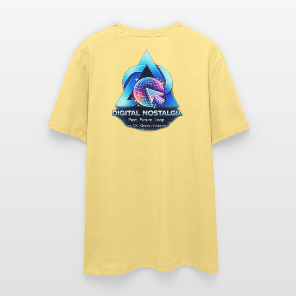 Organic T-Shirt - Eternal Quantum Era - viva yellow 