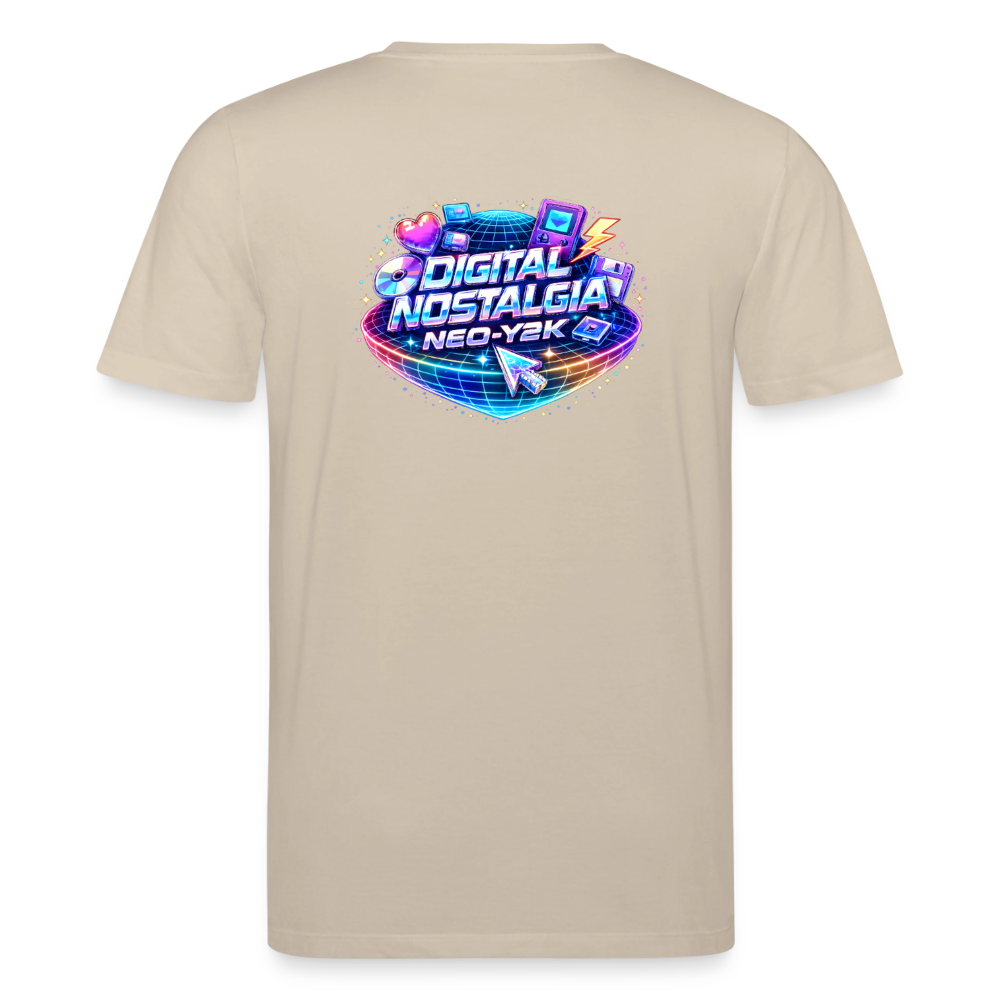 Organic T-Shirt - Neo Y2K Revival - beige