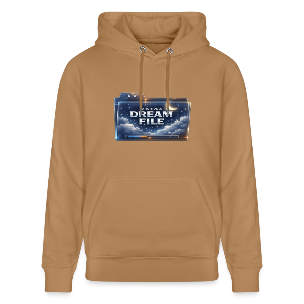 Organic Hoody - Archived Dream File - latte