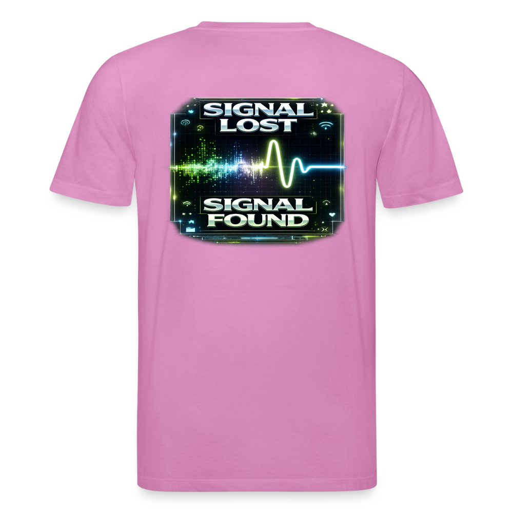 Organic T-Shirt - Signal Restored - pink