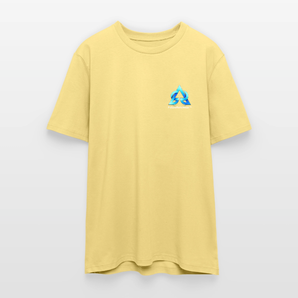 Organic T-Shirt - Neon Geometrics - viva yellow 