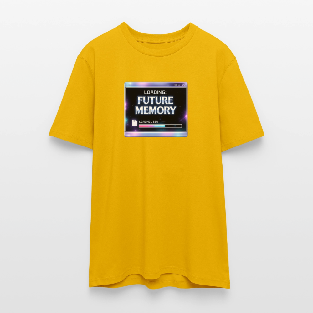 Organic T-Shirt - Future Memory - spectra yellow