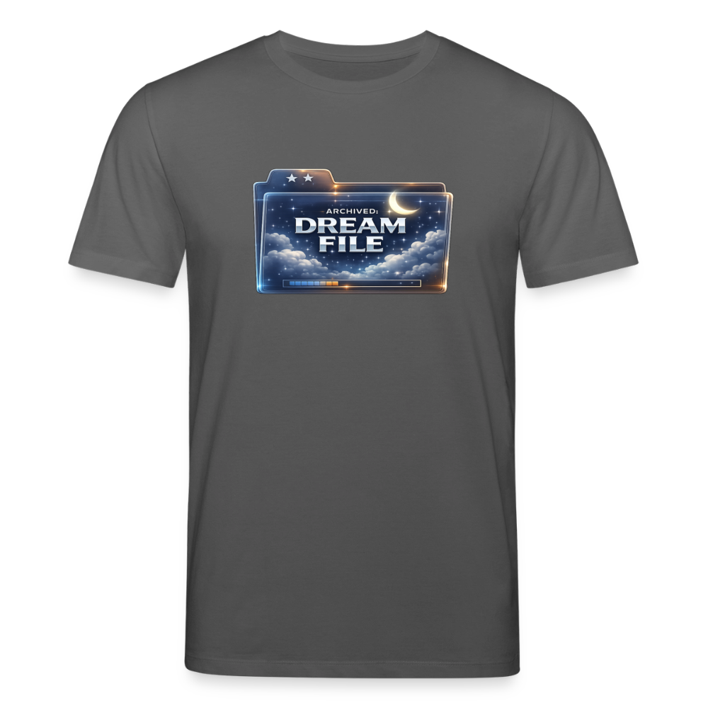 Organic T-Shirt - Archived Dream File - anthracite