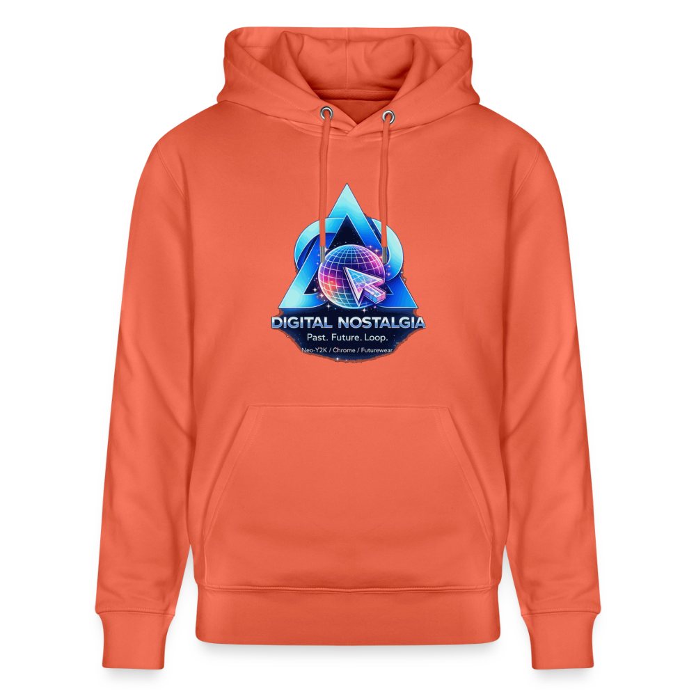 Organic Hoody - Eternal Quantum Era - light red