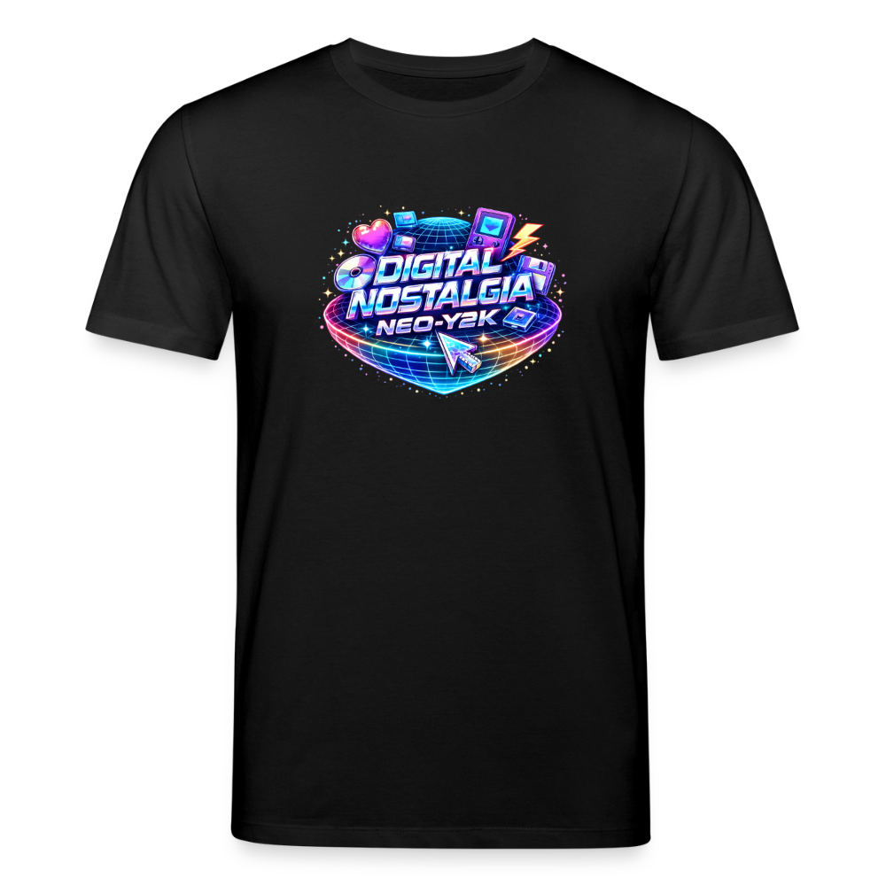 Organic T-Shirt - Neo Y2K Revival - black