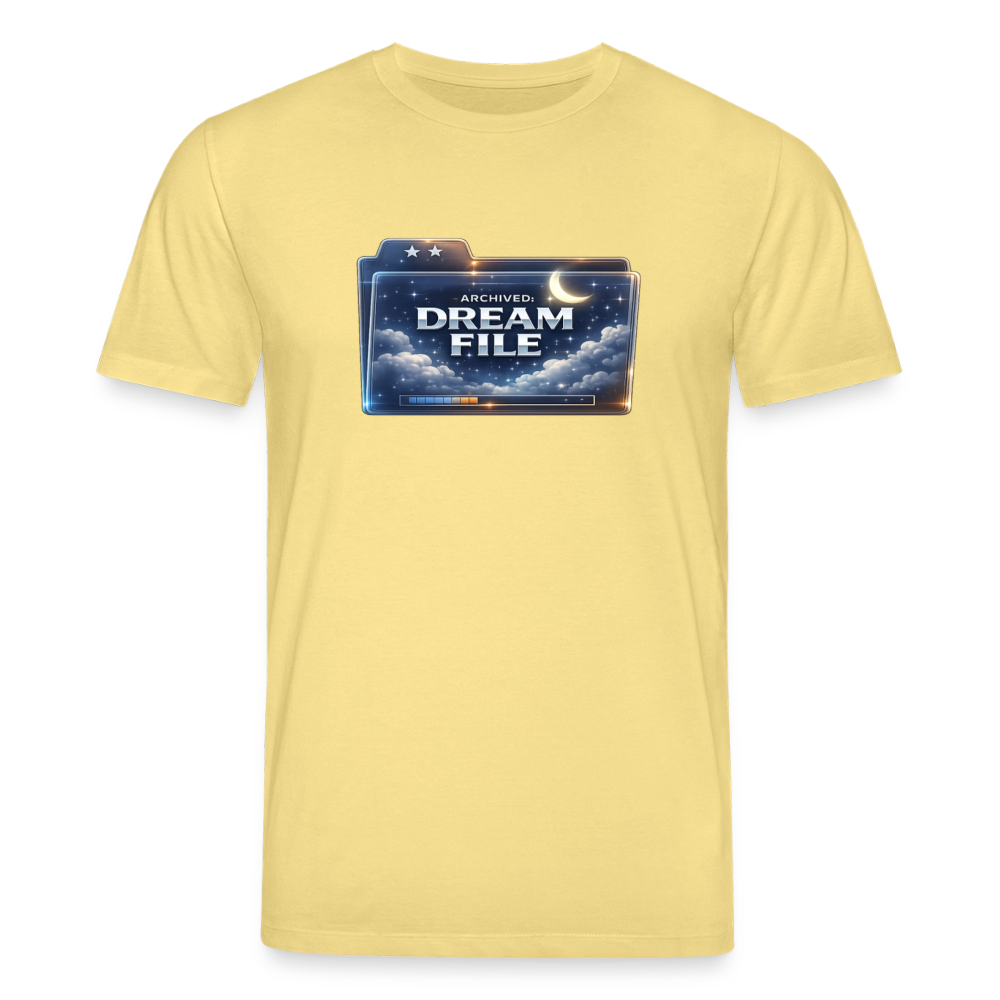 Organic T-Shirt - Archived Dream File - viva yellow 