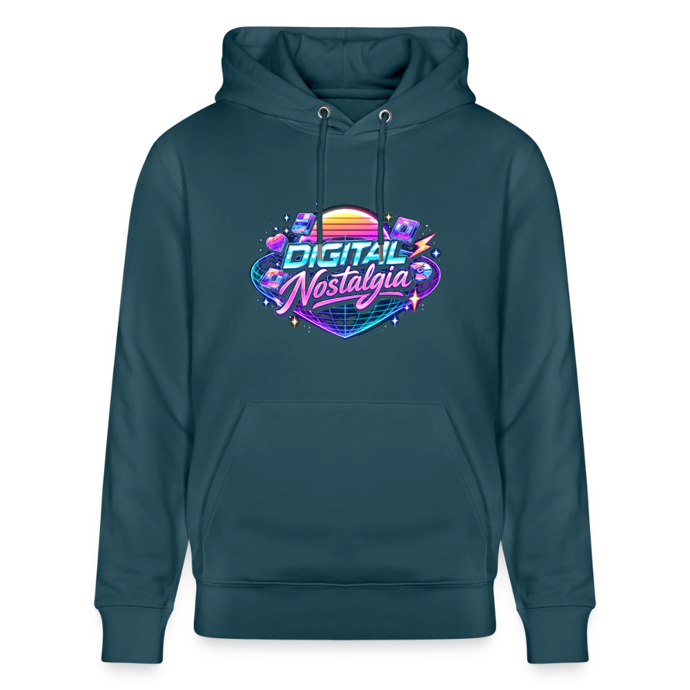 Organic Hoody - Retro Future Wave - stargazer