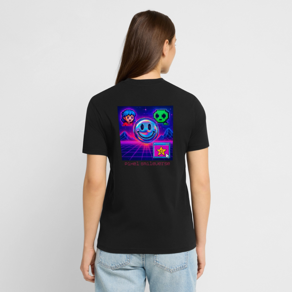 Organic T-Shirt - Retro Arcade Dream - black