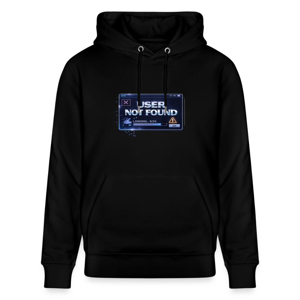 Organic Hoody - User Not Found - black