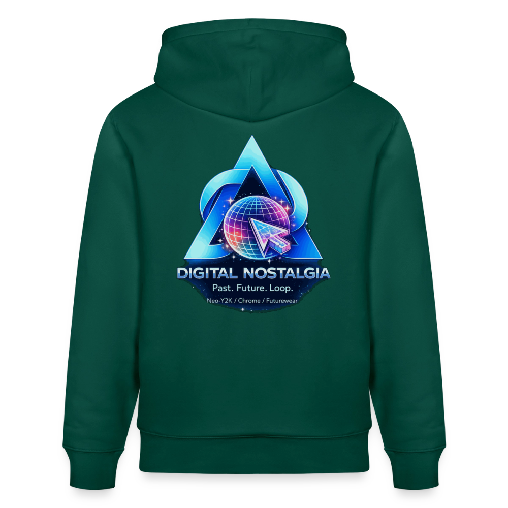 Organic Hoody - Eternal Quantum Era - forest