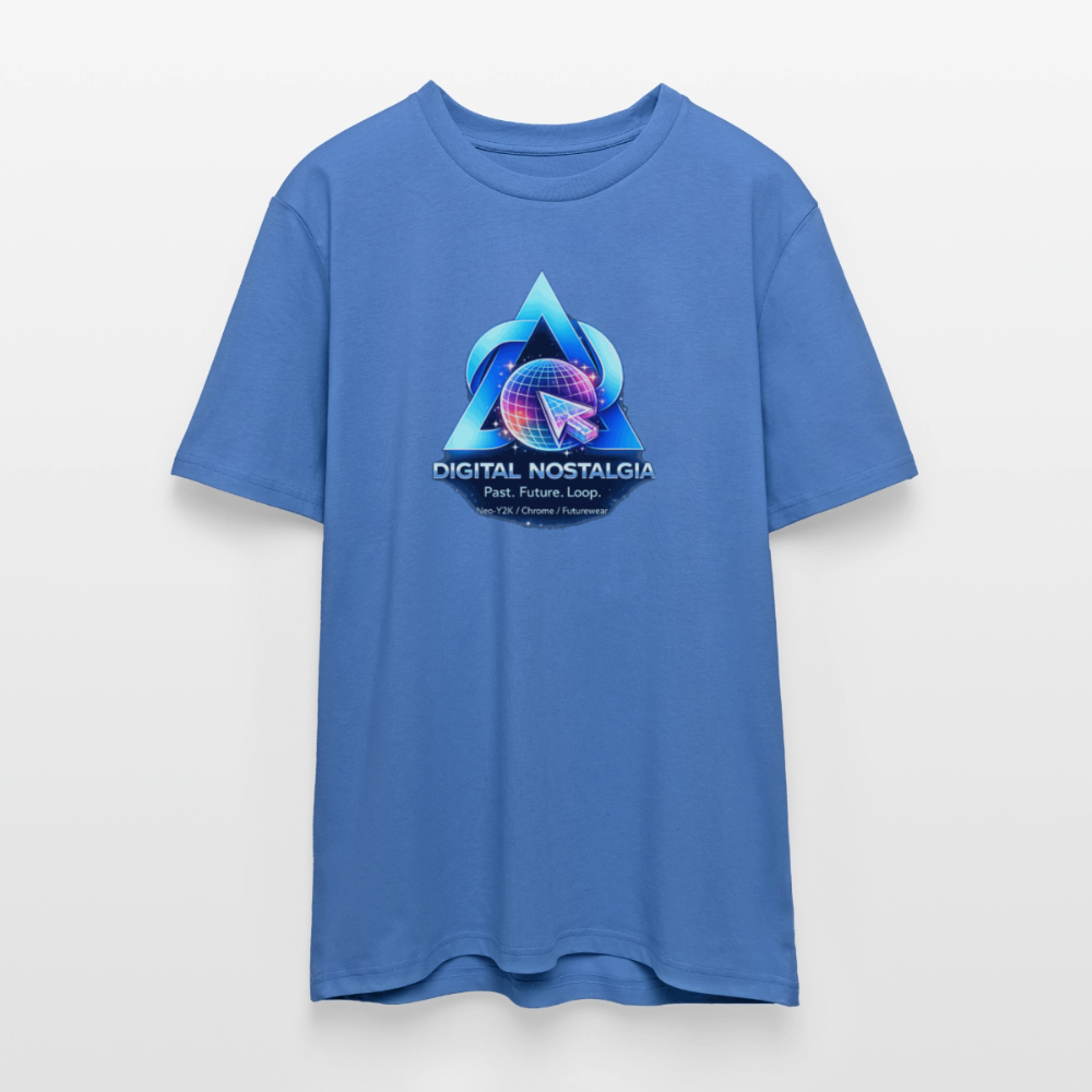 Organic T-Shirt - Eternal Quantum Era - mindful blue