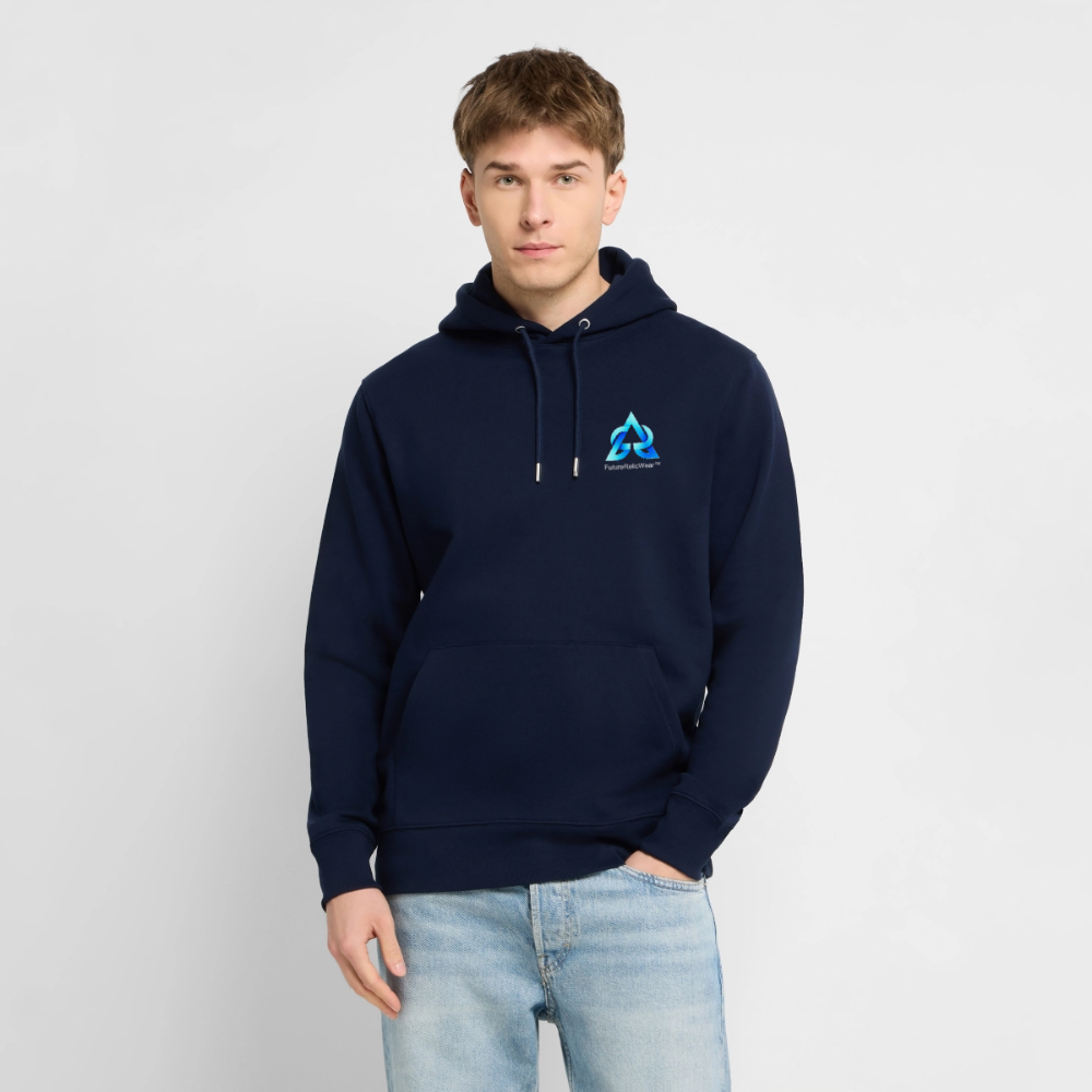 Organic Hoody - Retro Arcade Dream - navy