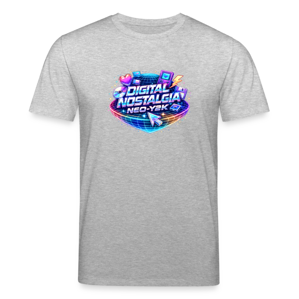 Organic T-Shirt - Neo Y2K Revival - heather grey