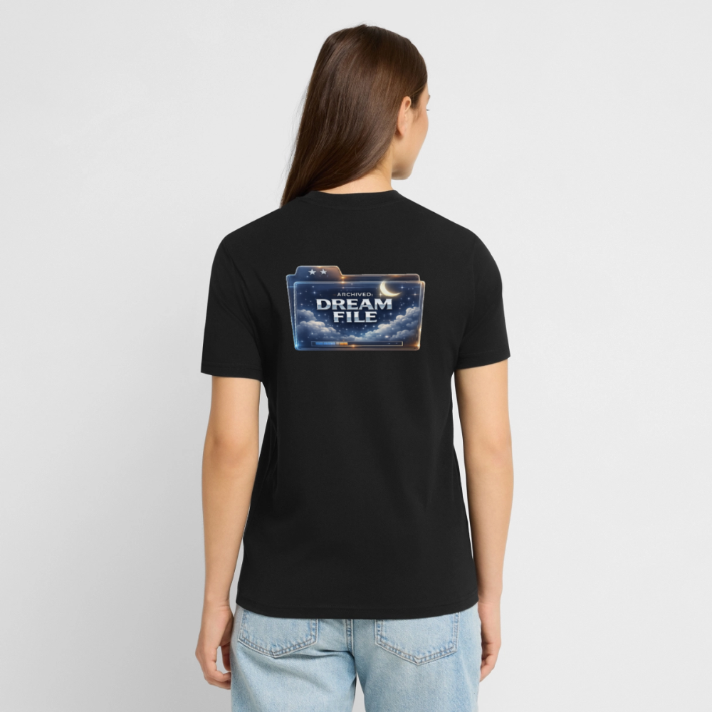 Organic T-Shirt - Archived Dream File - black
