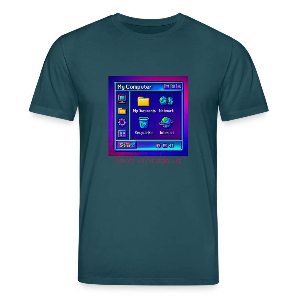 Organic T-Shirt - Retro Desktop - stargazer