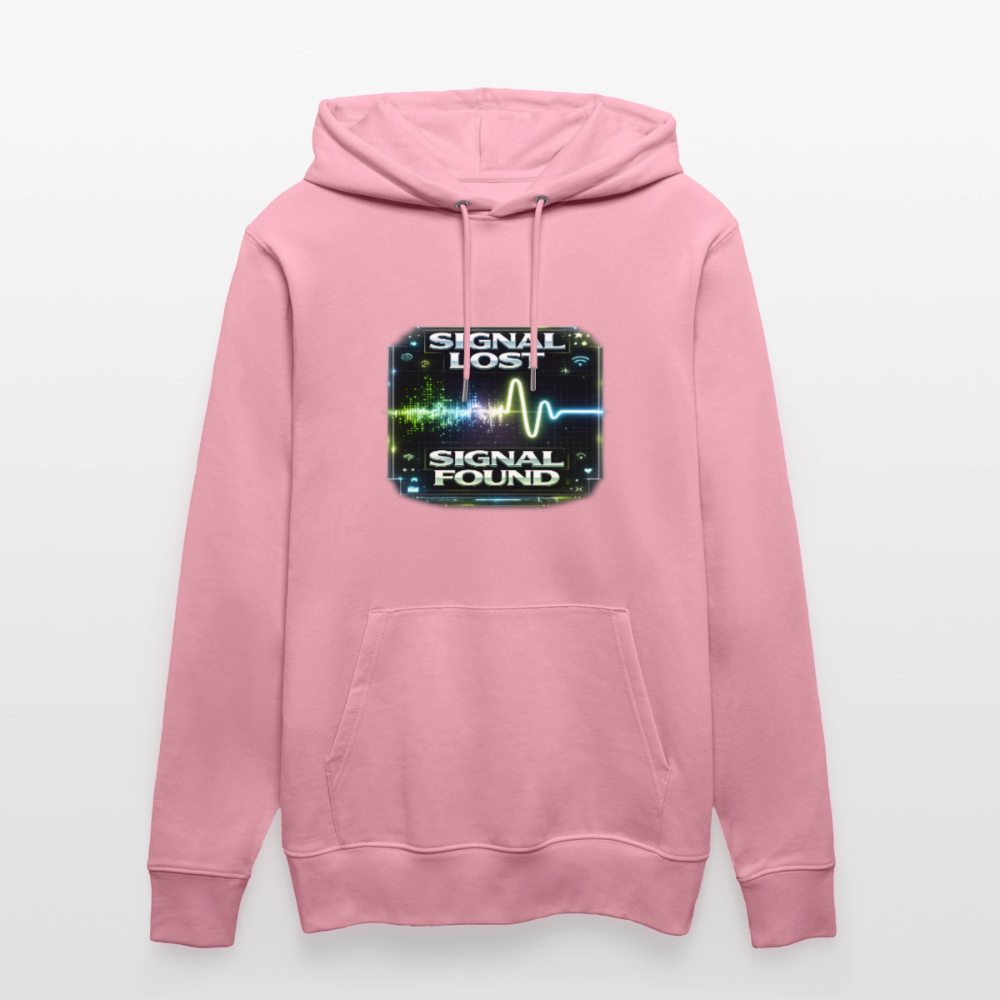 Organic Hoody - Signal Restored - lilac dream