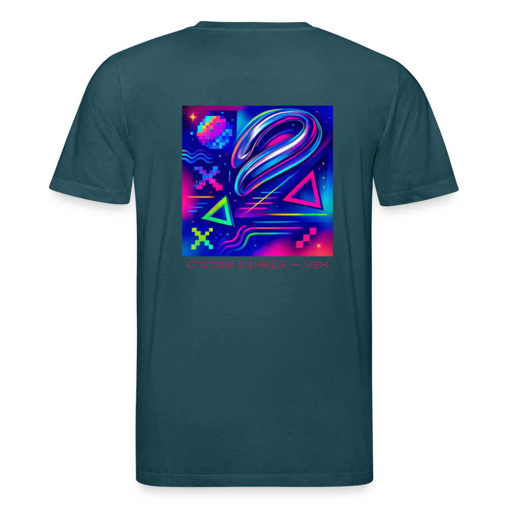 Organic T-Shirt - Neon Geometrics - stargazer