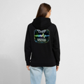 Organic Hoody - Signal Restored - black