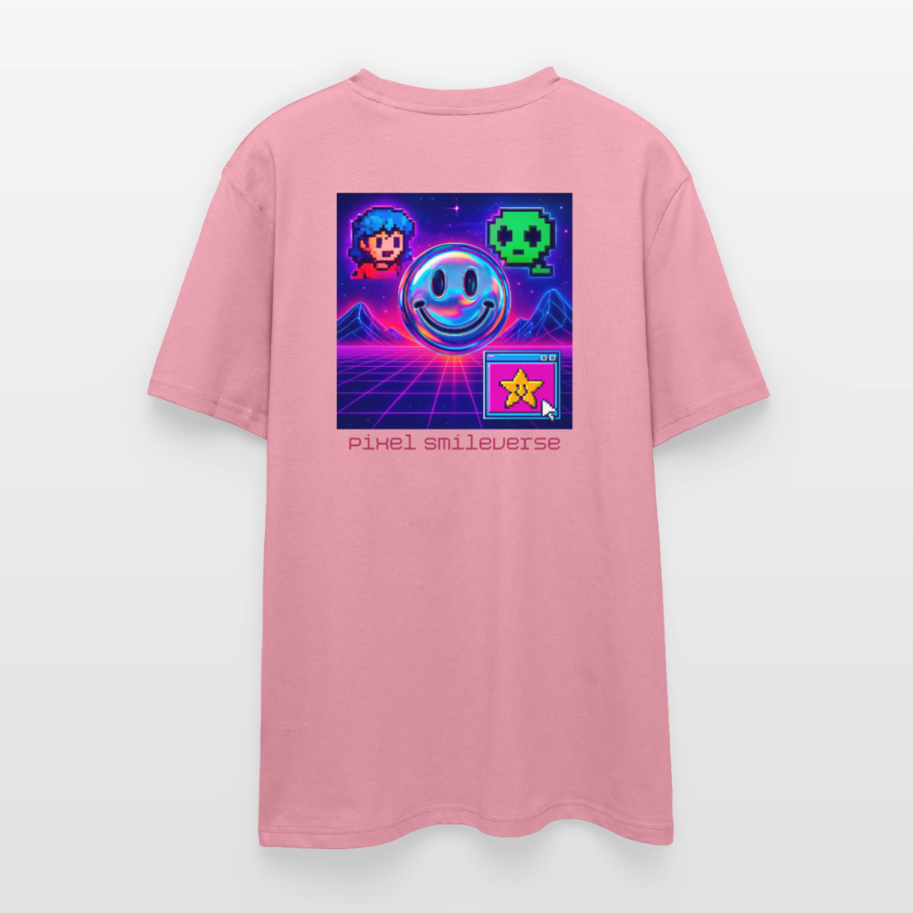 Organic T-Shirt - Retro Arcade Dream - lilac dream