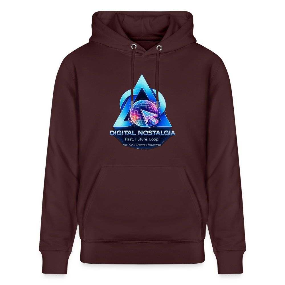 Organic Hoody - Eternal Quantum Era - maroon