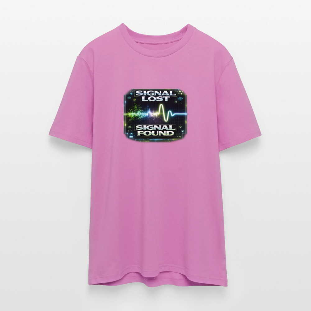 Organic T-Shirt - Signal Restored - pink