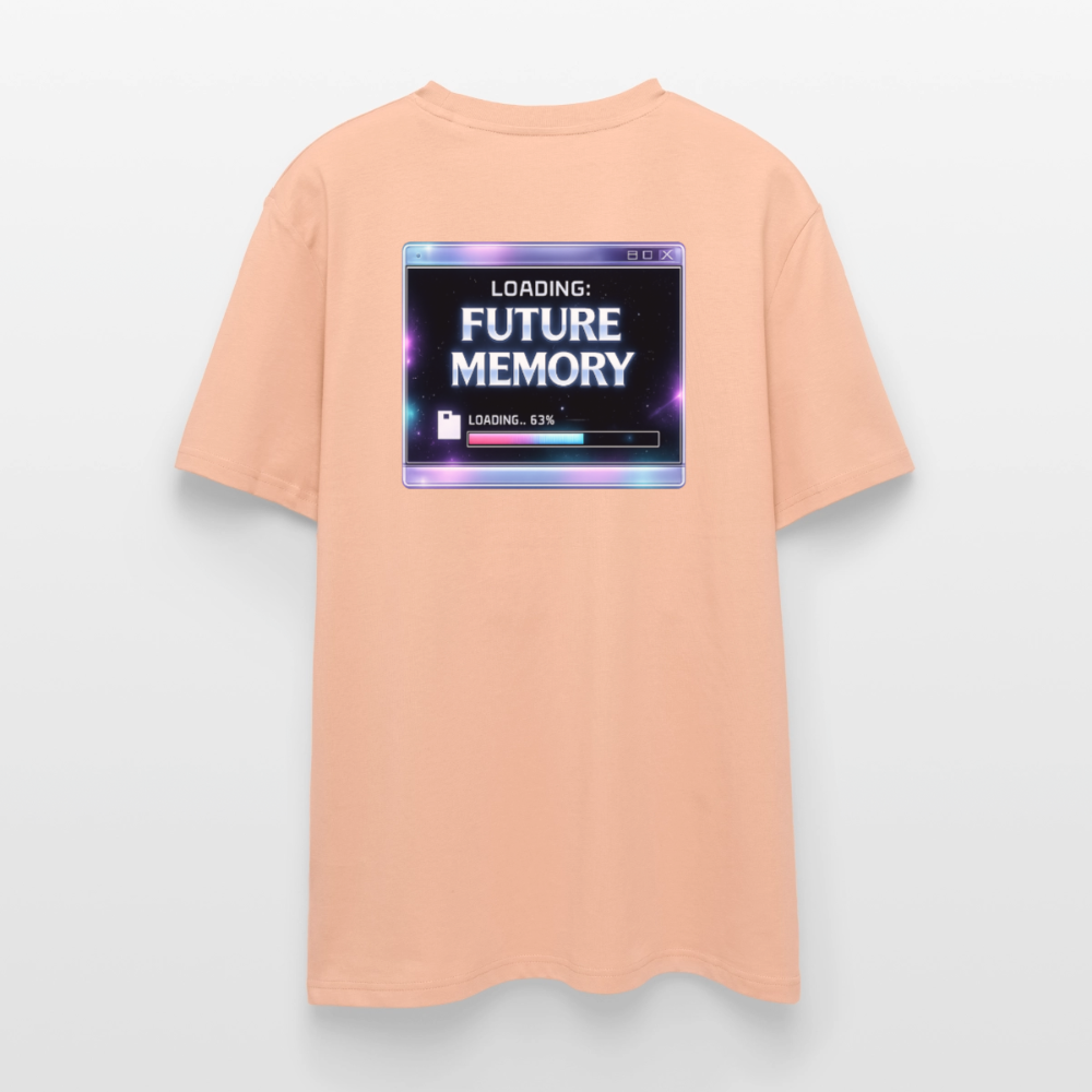 Organic T-Shirt - Future Memory - peach