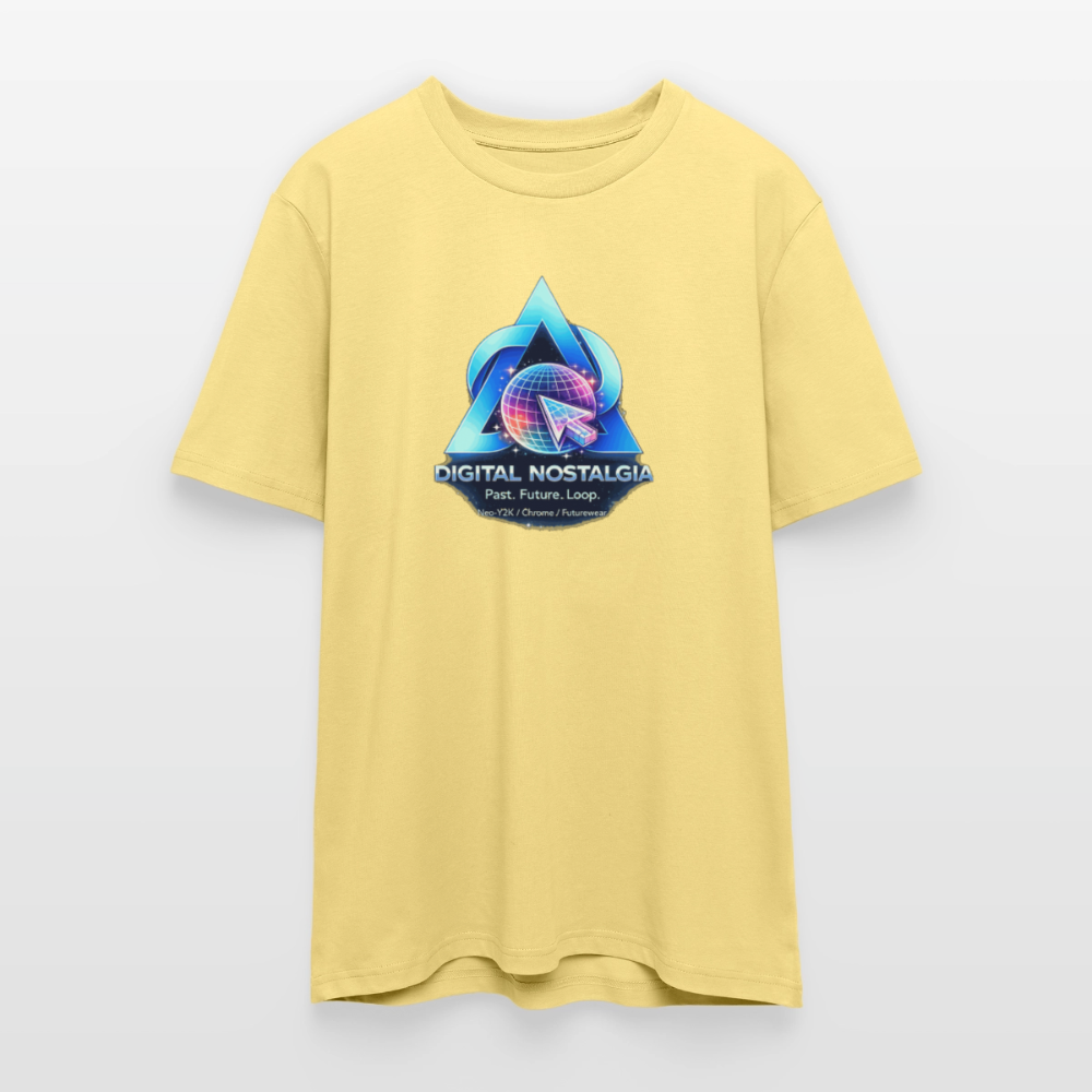 Organic T-Shirt - Eternal Quantum Era - viva yellow 