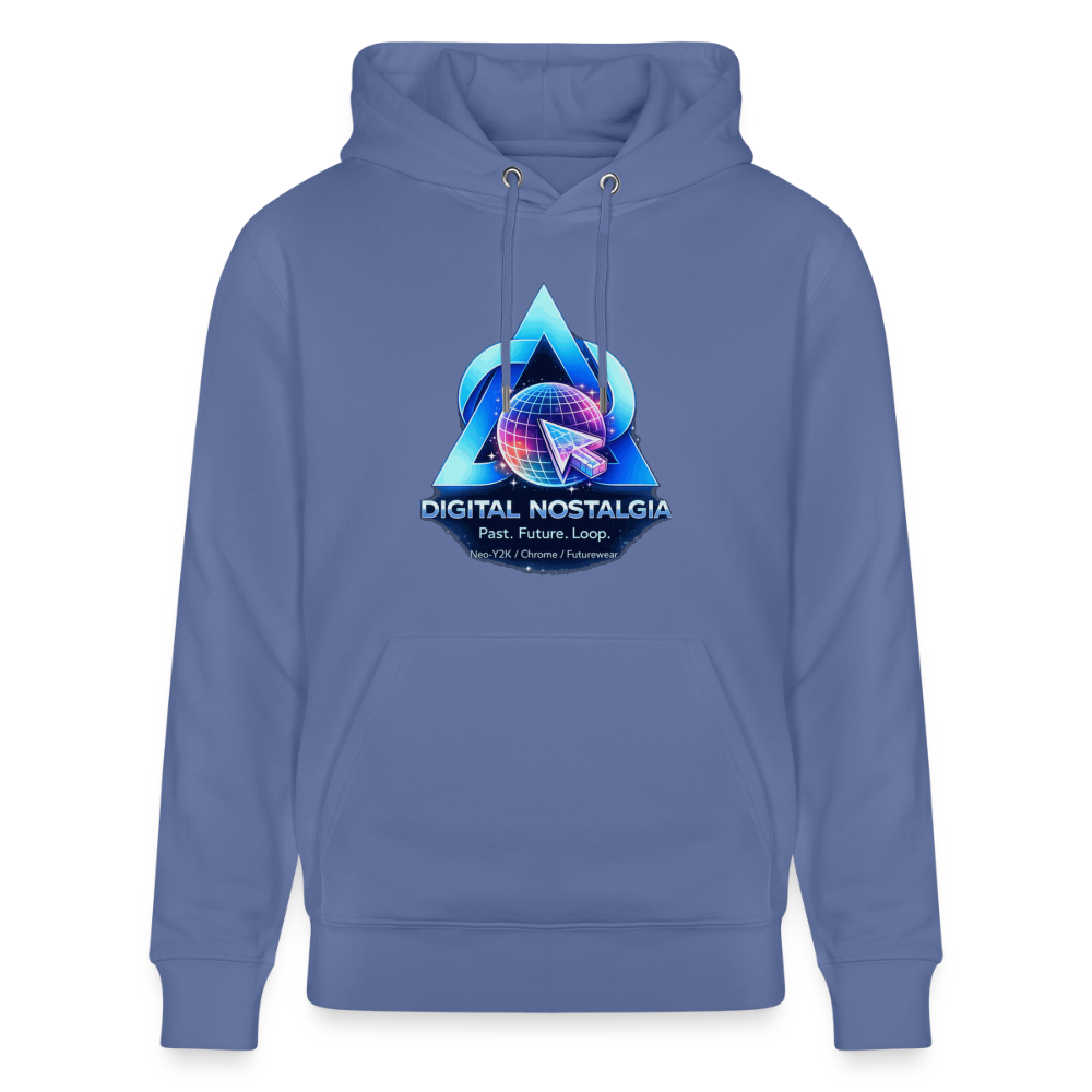 Organic Hoody - Eternal Quantum Era - bright blue