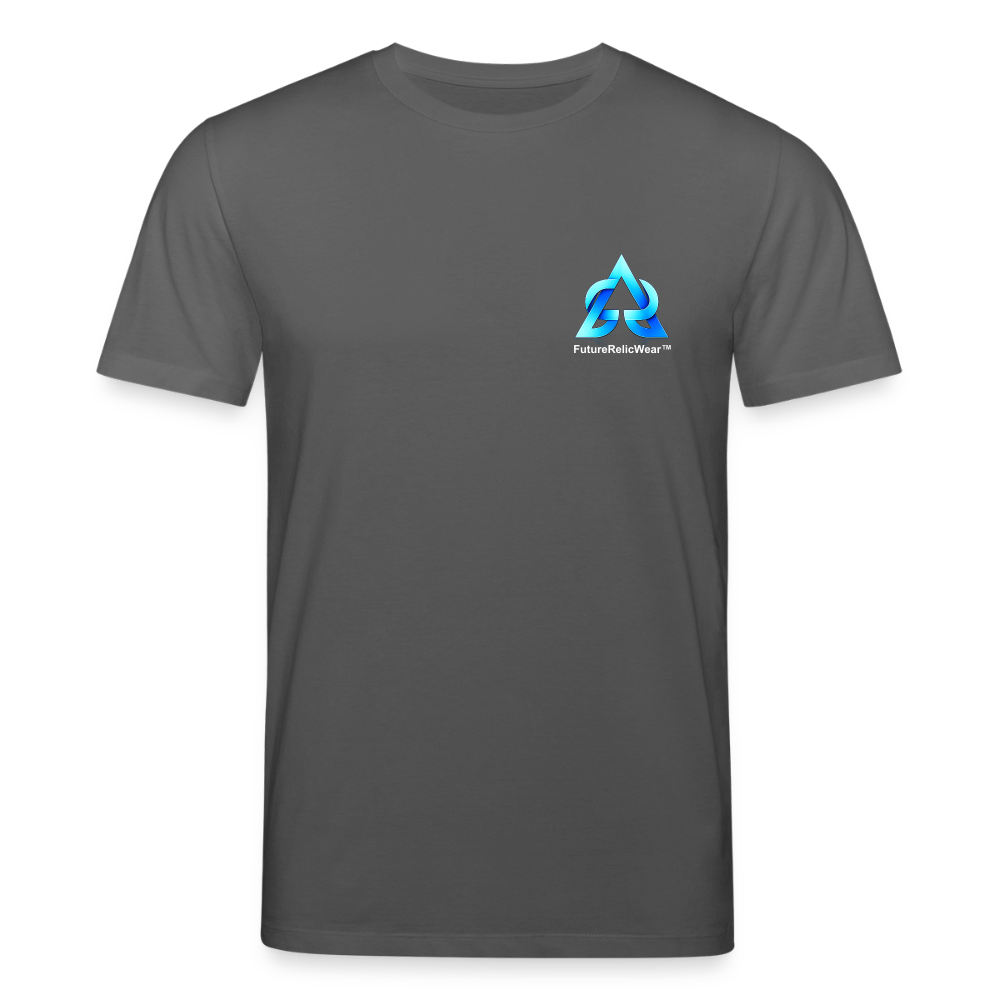 Organic T-Shirt - Retro Desktop - anthracite