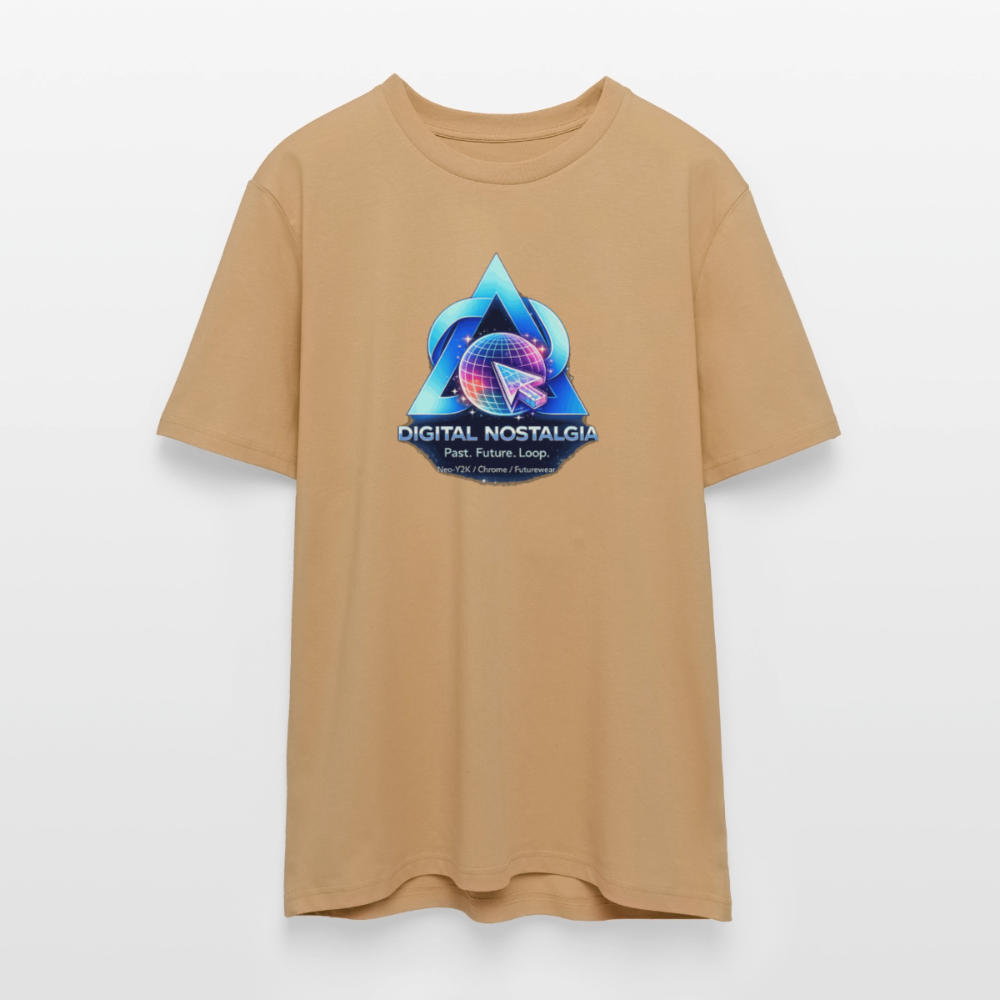 Organic T-Shirt - Eternal Quantum Era - caramel 