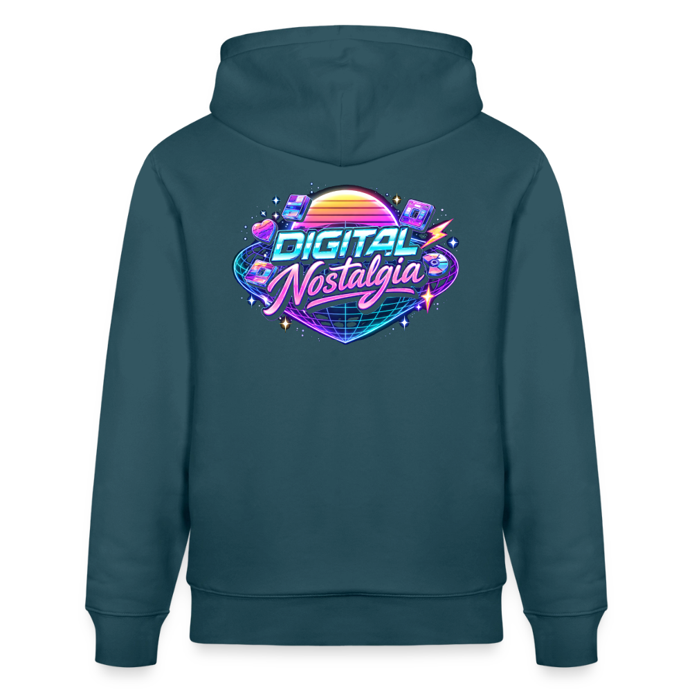 Organic Hoody - Retro Future Wave - stargazer