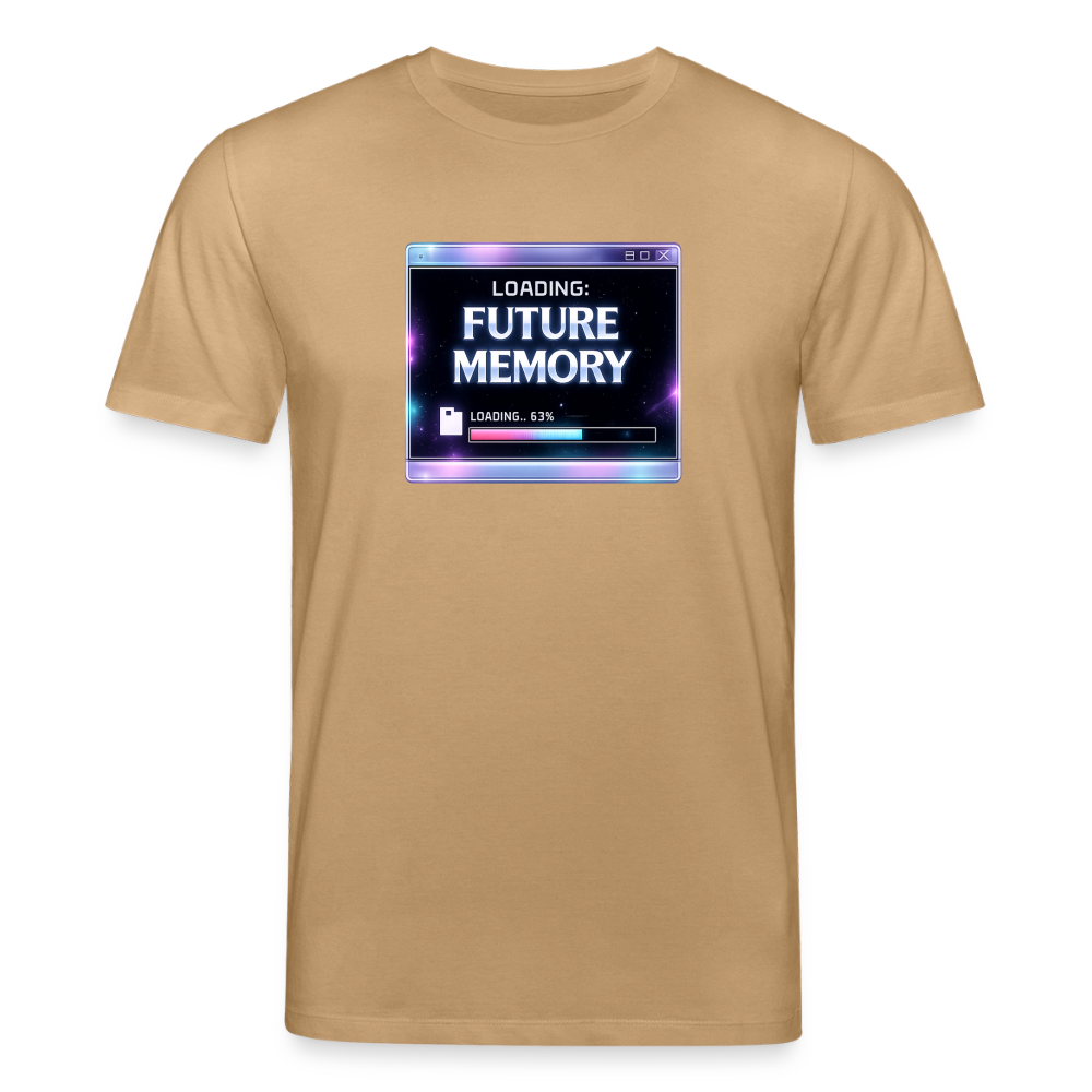 Organic T-Shirt - Future Memory - caramel 