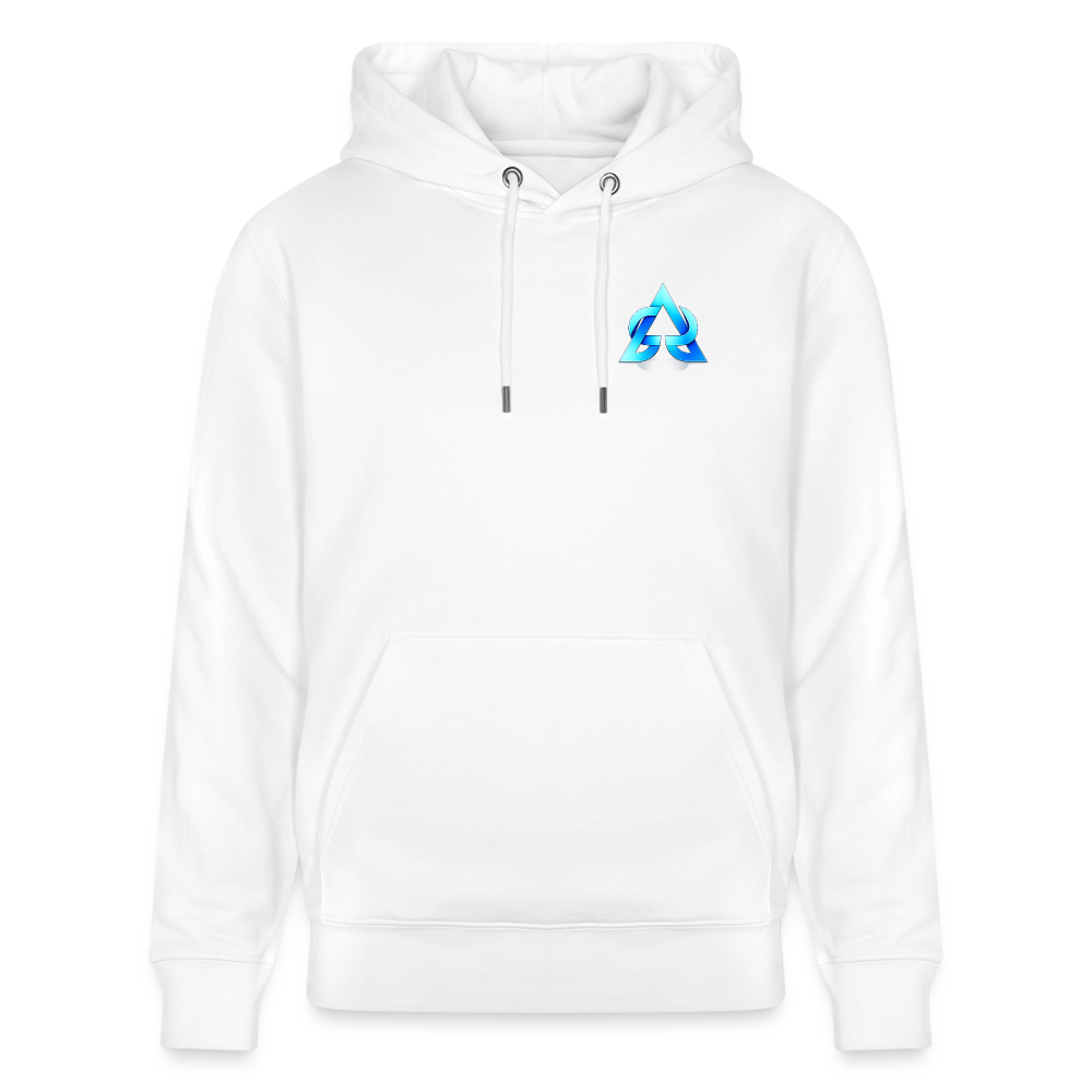 Organic Hoody - Retro Future Wave - white