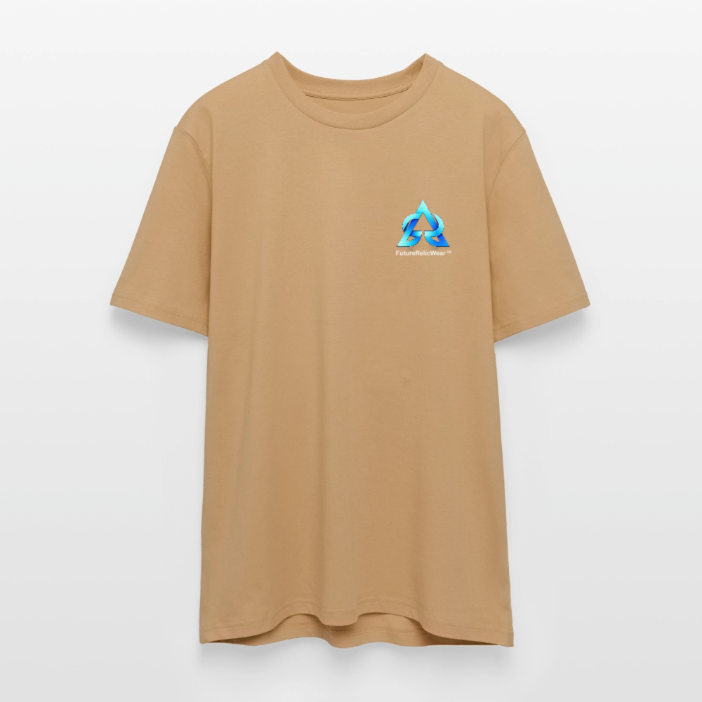 Organic T-Shirt - Neon Geometrics - caramel 