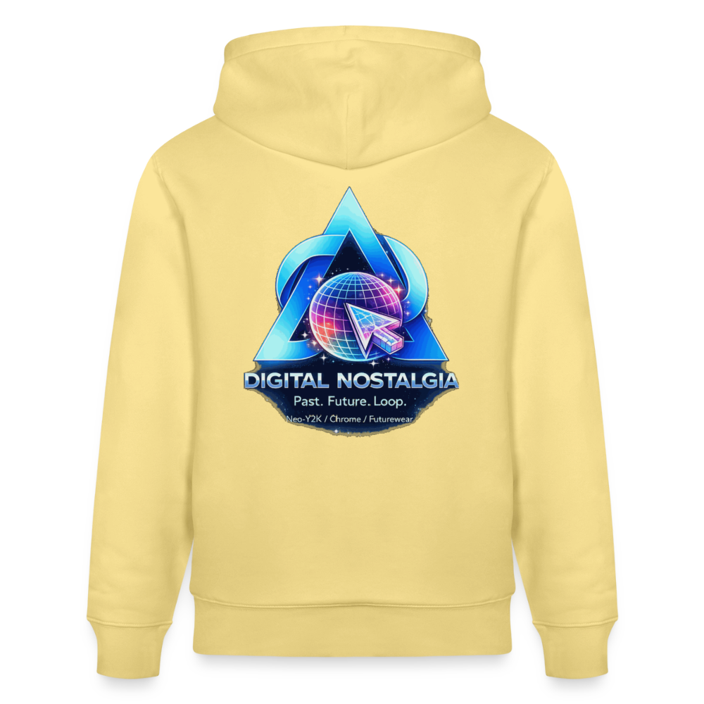 Organic Hoody - Eternal Quantum Era - viva yellow 