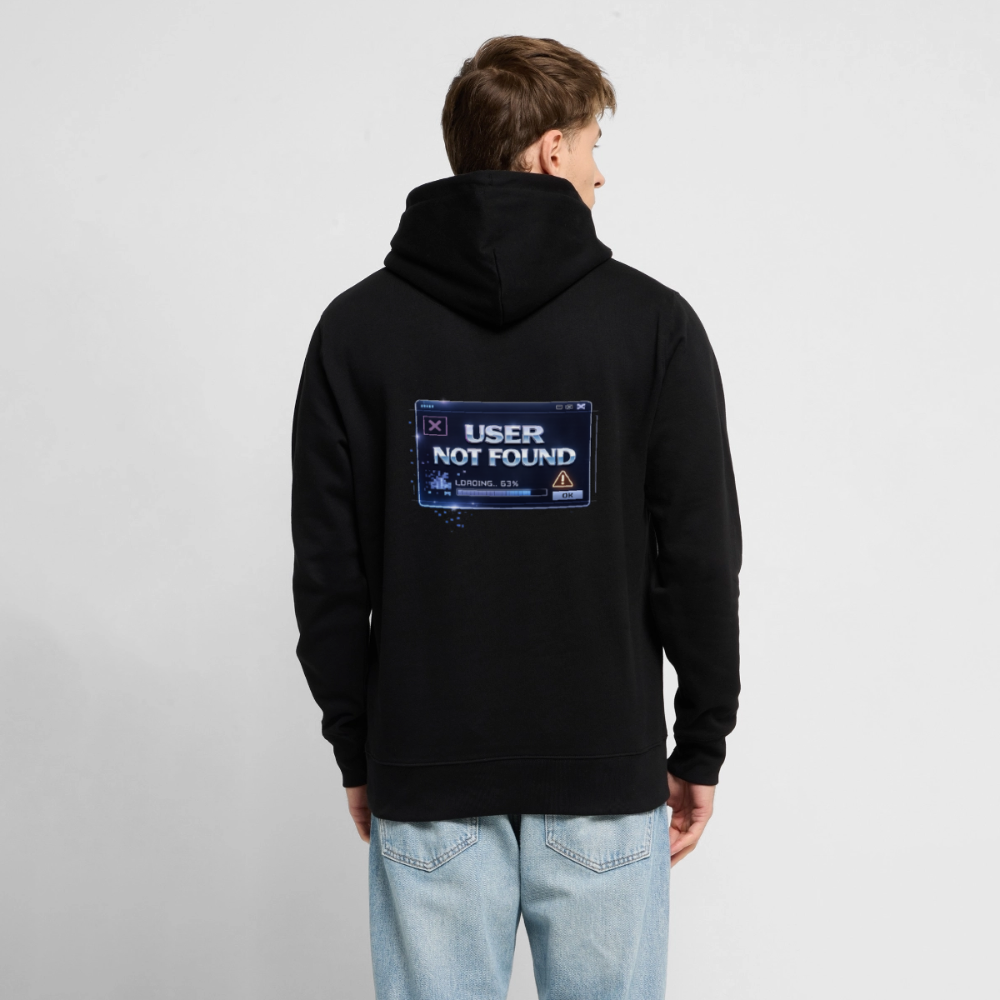 Organic Hoody - User Not Found - black