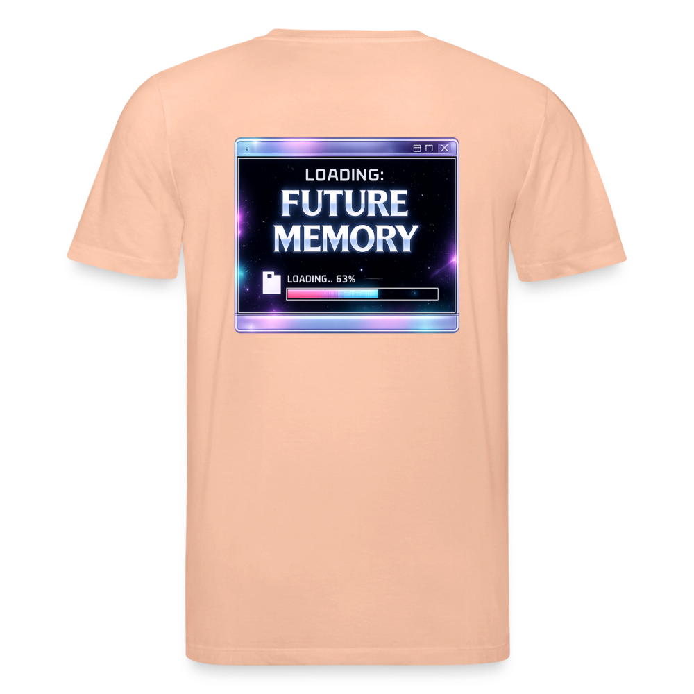 Organic T-Shirt - Future Memory - peach