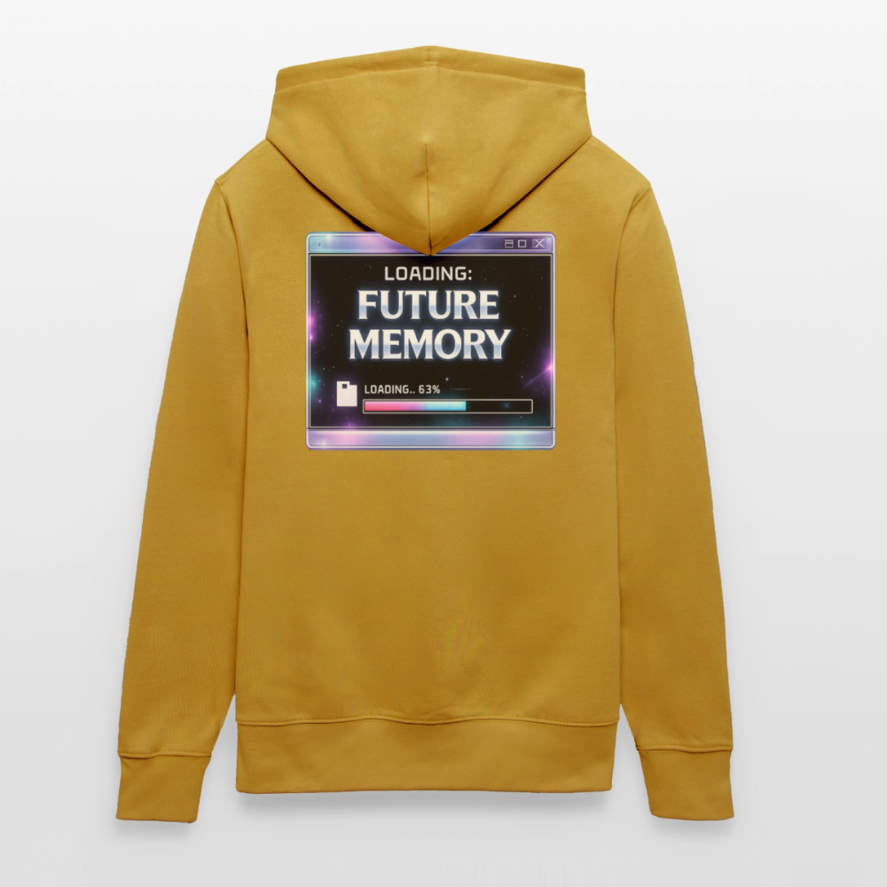 Organic Hoody - Future Memory - ochre